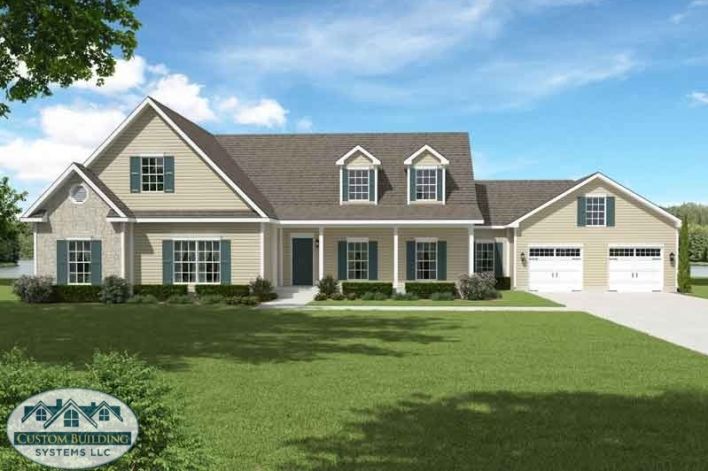 Dansville modular home.